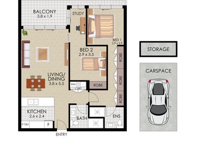 1805 / 301 Botany Road, Zetland