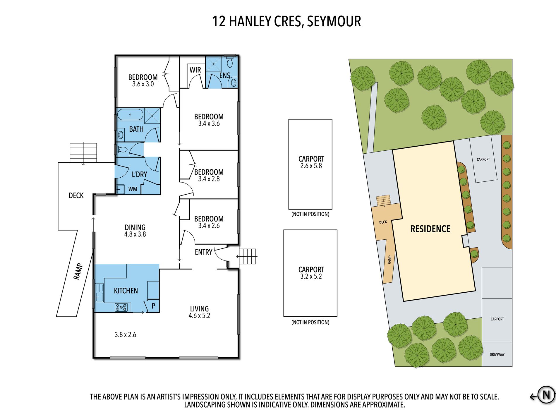 12 HANLEY CRESCENT, Seymour