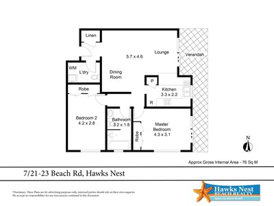 7 / 21 Beach Road, Hawks Nest