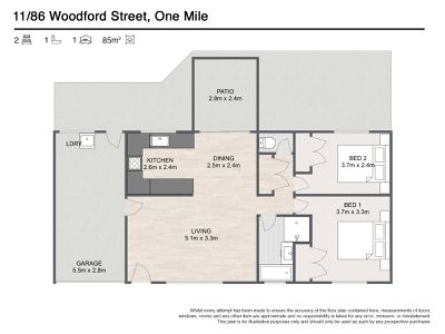 11 / 86 Woodford Street, One Mile