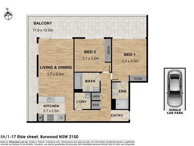 1003A / 1-17 Elsie Street, Burwood