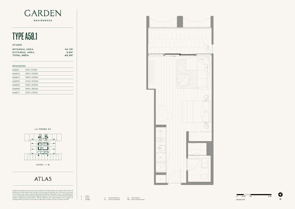 Studio / 383 La Trobe Street, Melbourne