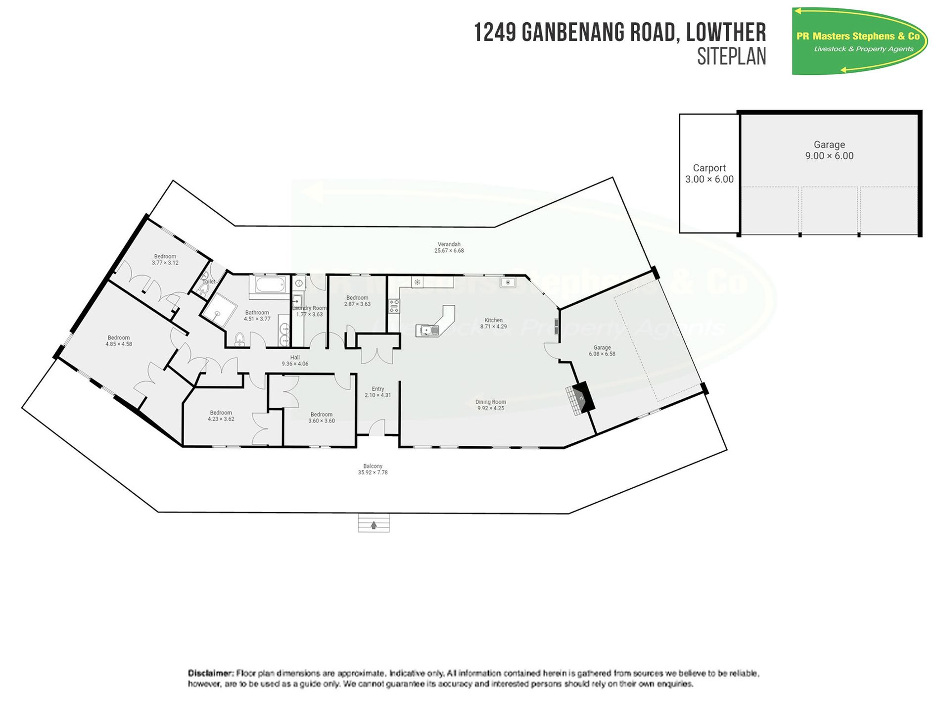 1249 Ganbenang Road, Lowther