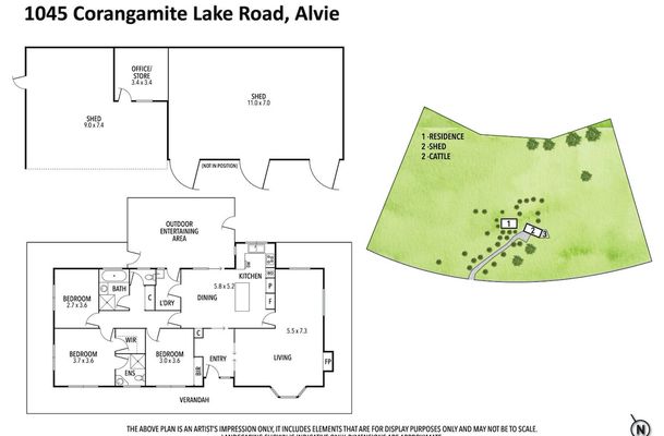 1045 CORANGAMITE LAKE ROAD, Alvie