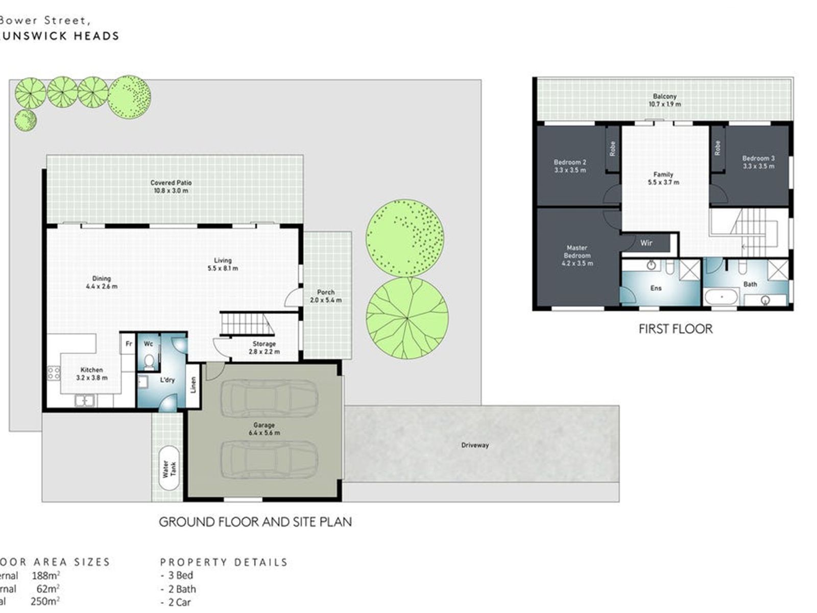 1 / 2 Bower Street, Brunswick Heads