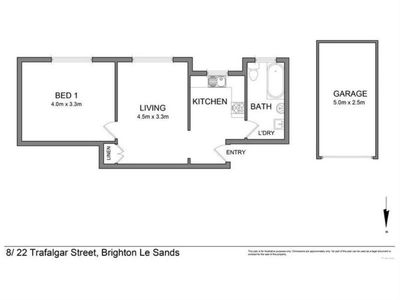8 / 22 Trafalgar Street, Brighton-le-sands