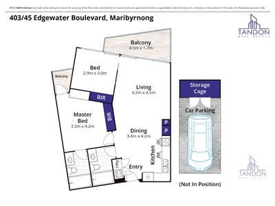 403 / 45 Edgewater Boulevard, Maribyrnong