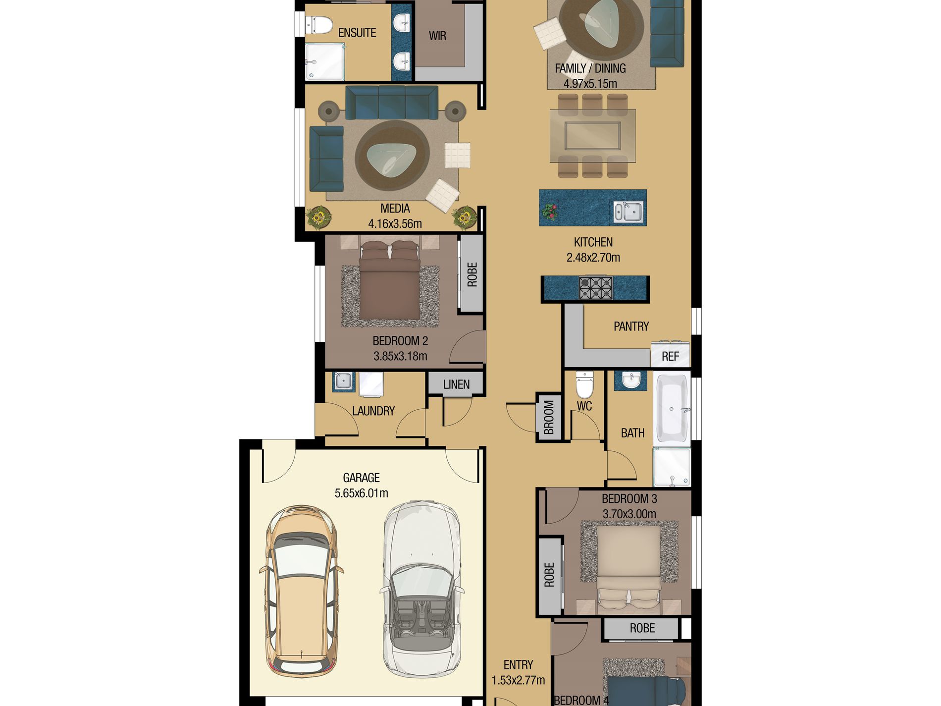 24 Sally Crescent, Nirimba Floor Plan