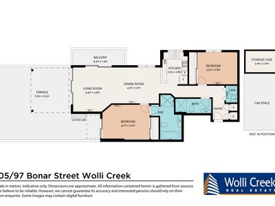 105 / 97 Bonar Street, Wolli Creek