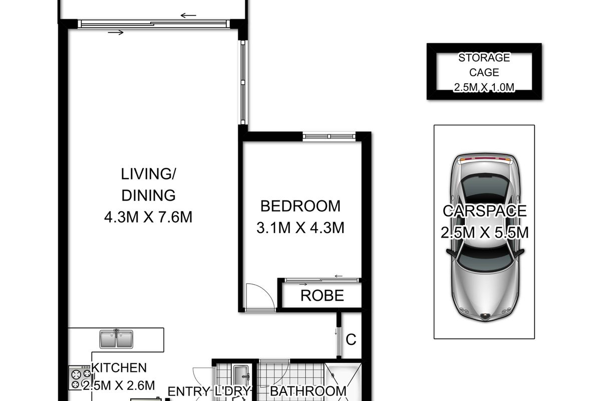 306 / 5 Nina Gray Avenue, Rhodes