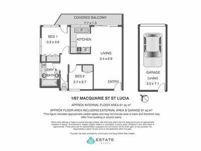 1 / 67 Macquarie Street, St Lucia