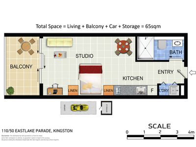110 / 50 Eastlake Parade, Kingston