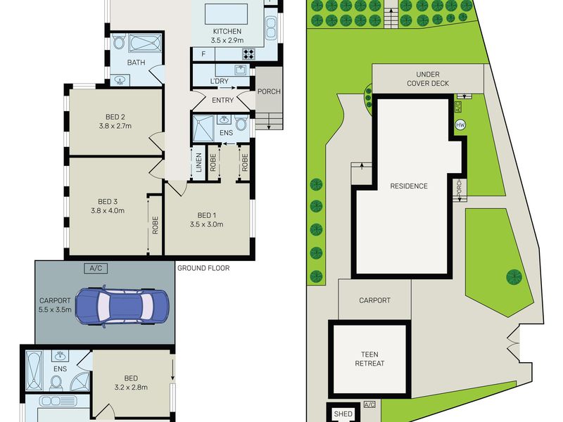 106A Ollier Crescent, Prospect Floor Plan