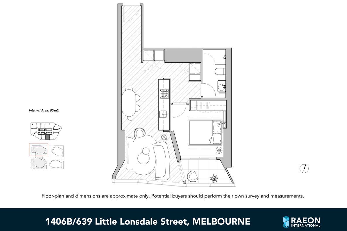 1406b / 639 Little Lonsdale Street, Docklands