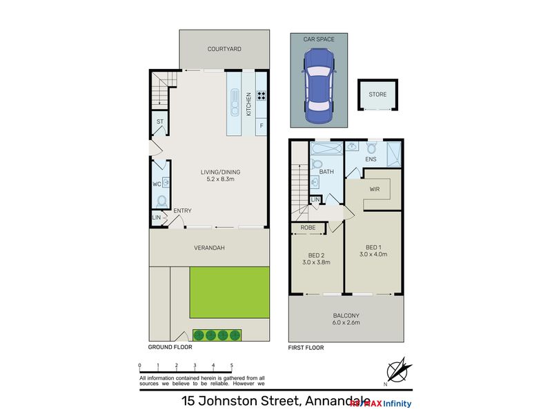 15 Johnston Street, Annandale Floor Plan