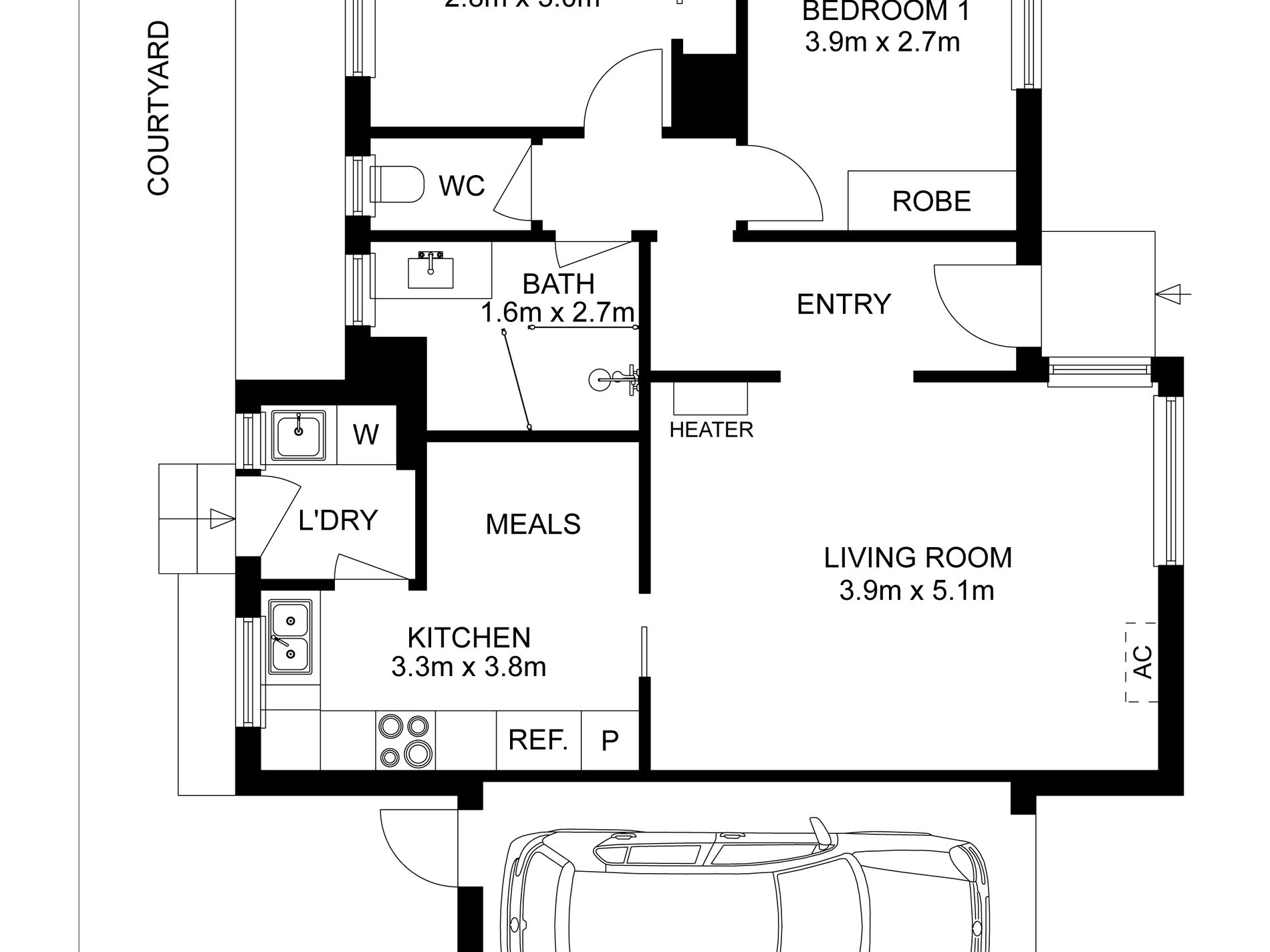 3 / 527 Barkly Street, West Footscray