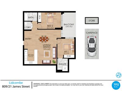 809 / 21 James Street, Lidcombe