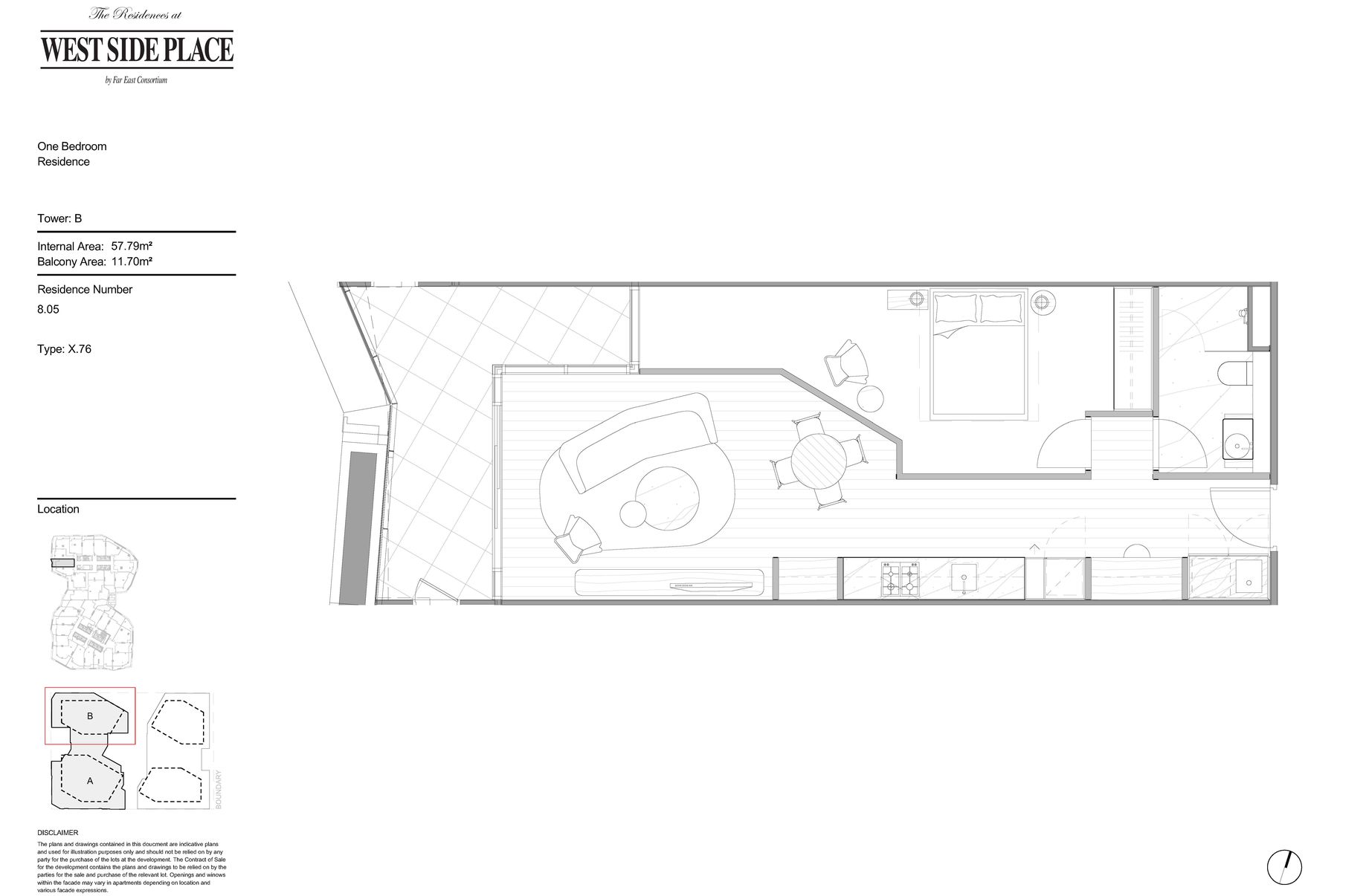 Tower B 1 Bed / 639 Little Lonsdale Street, Melbourne