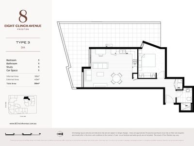 3A / 6 Clinch Avenue, Preston