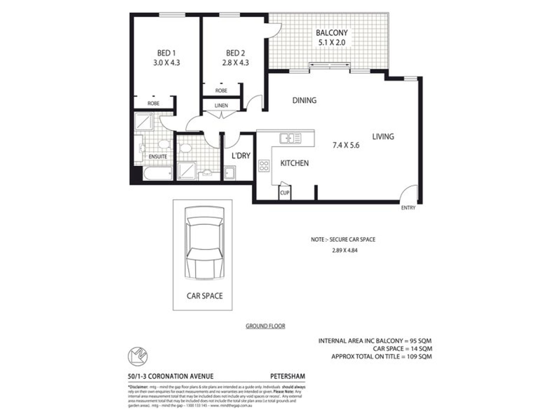 50 / 1-3 Coronation Avenue, Petersham