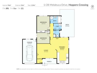 1 / 28 Melaleuca Drive, Hoppers Crossing