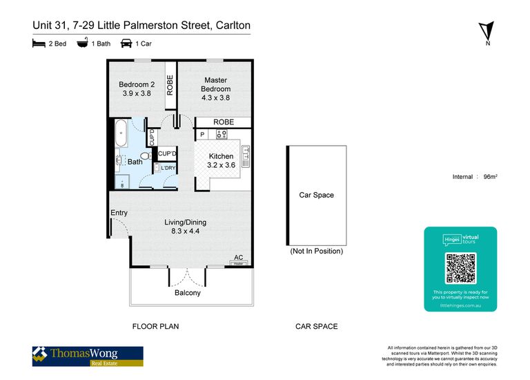 31 / 7 - 29 Little Palmerston Street, Carlton