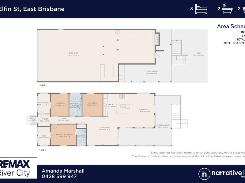 10 Elfin Street, East Brisbane Floor Plan
