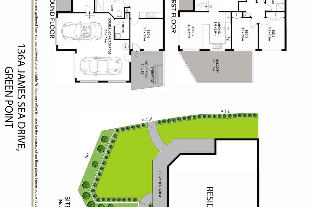 2 / 136 James Sea Drive, Green Point