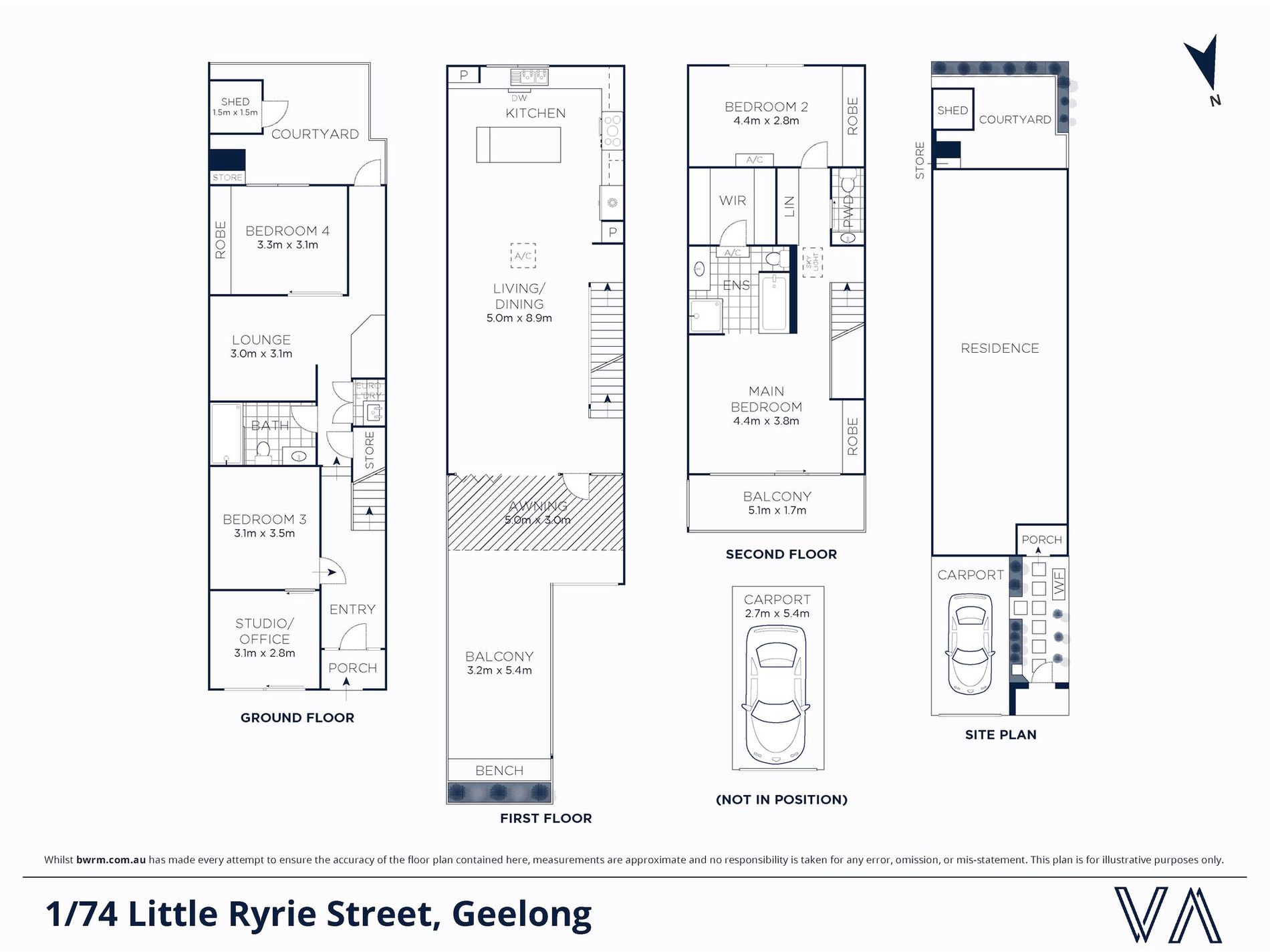 1 / 74 Little Ryrie Street, Geelong