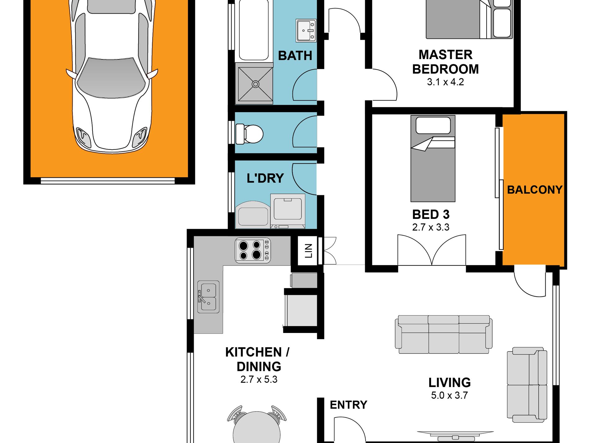 3 / 3 Colin Street, Lakemba