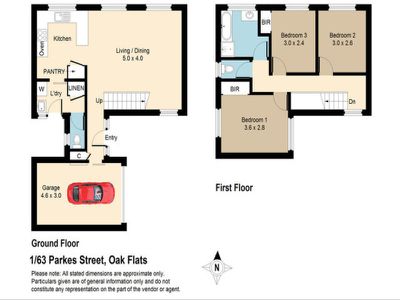 1 / 63 Parkes Street, Oak Flats