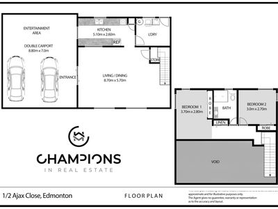 1 / 2 Ajax Close, Edmonton