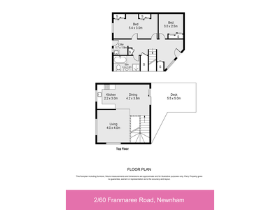 2 / 60 Franmaree Road, Newnham