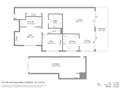 13 / 108 Macquarie Street, St Lucia