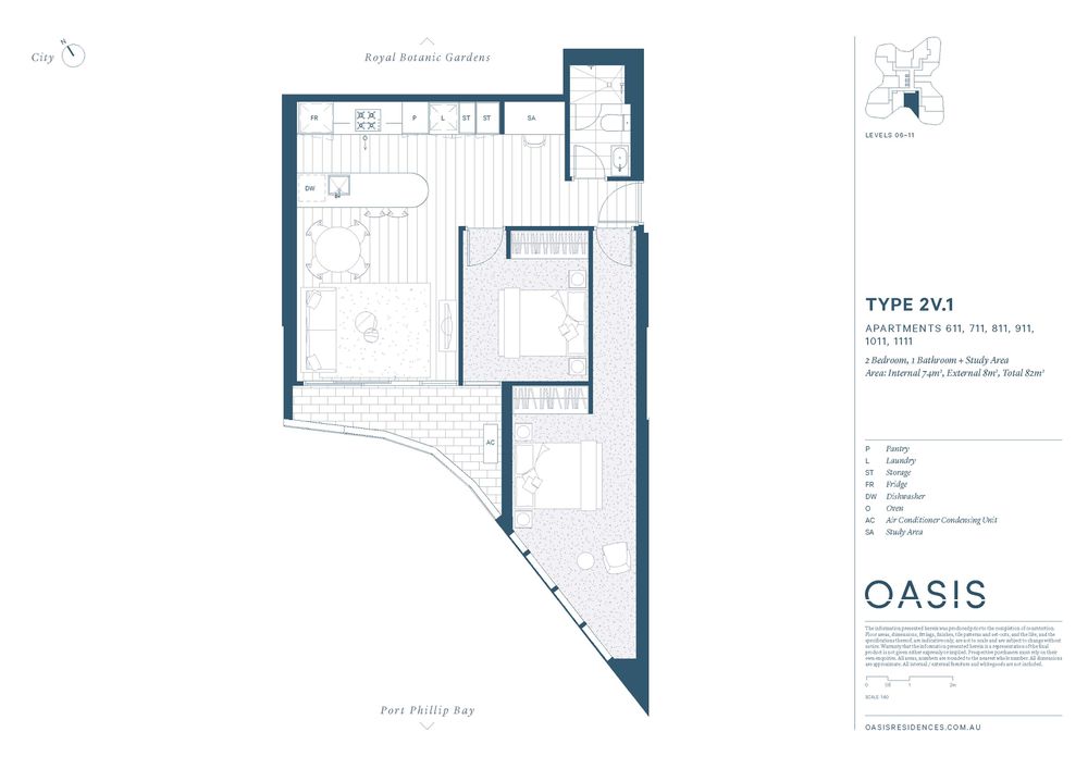 2B1B / 32 Palmerston Crescent, South Melbourne