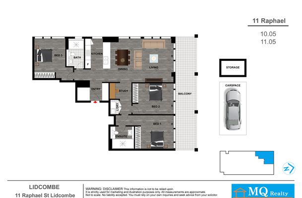 1105 / 11 RAPHAEL STREET, Lidcombe