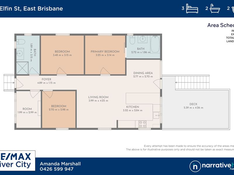 20 Elfin Street, East Brisbane Floor Plan