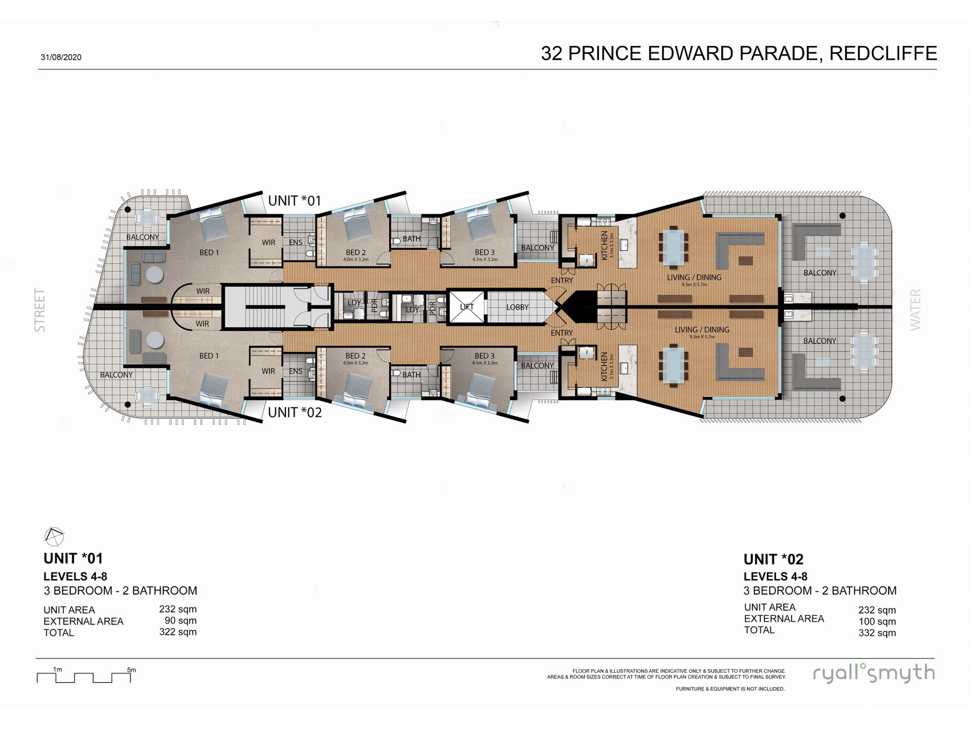 801 / 30-32 PRINCE EDWARD PARADE, Redcliffe