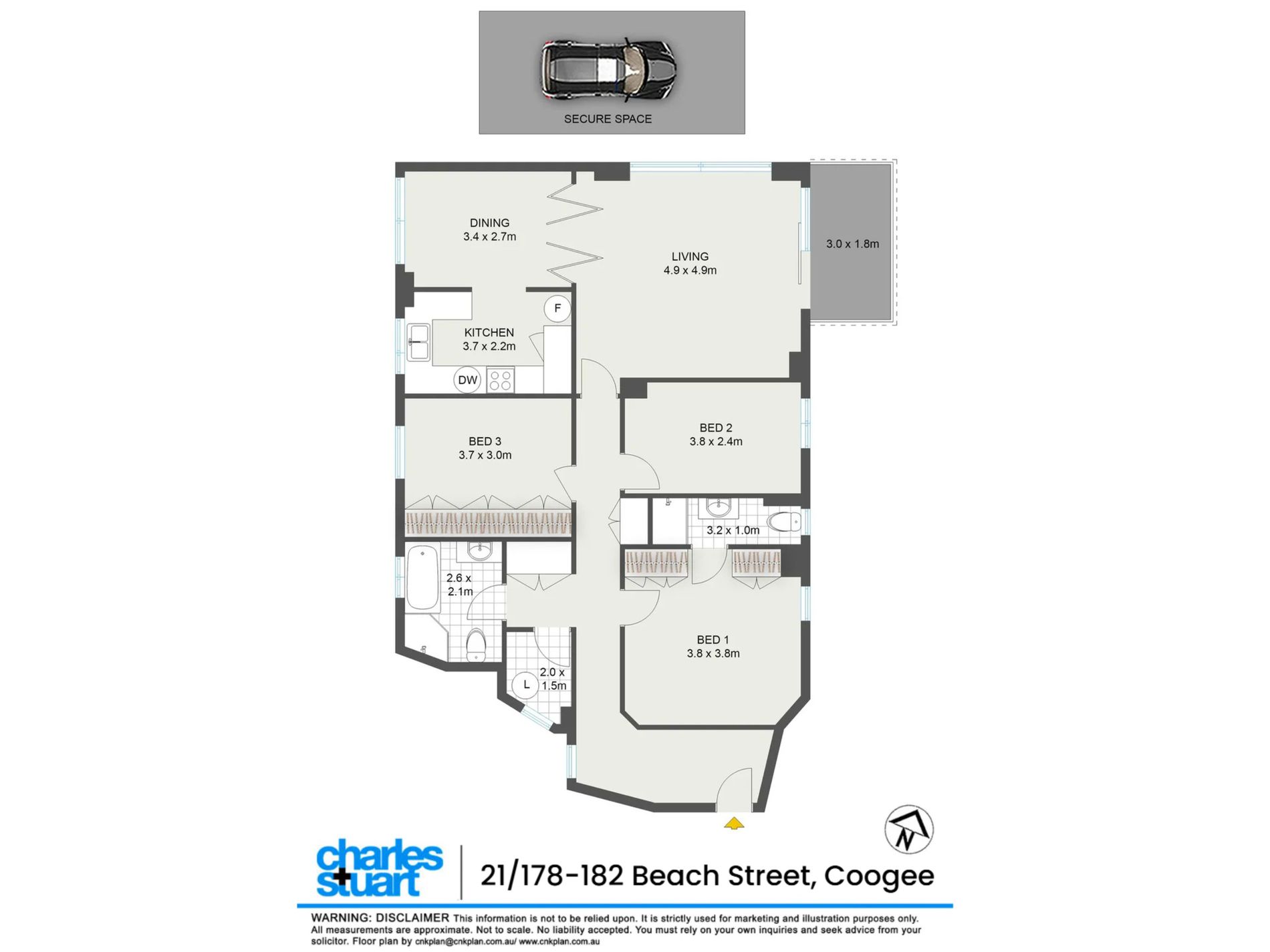 21 / 178-182 Beach Street, Coogee