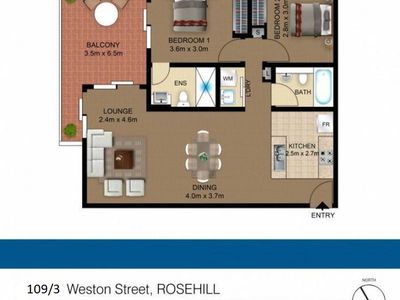 109 / 3 Weston Street, Rosehill