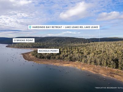 'Hardings Bay Retreat', Lake Leake Road, Lake Leake