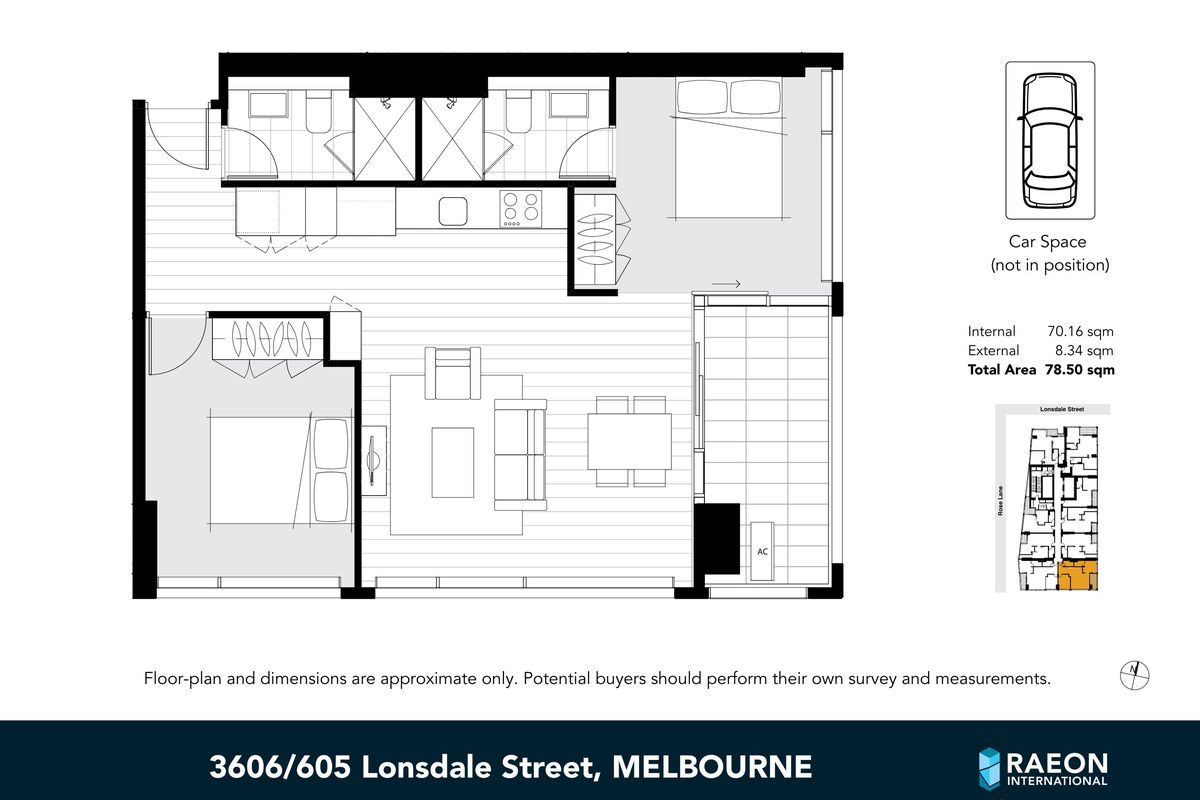 3606 / 605 Lonsdale Street, Melbourne