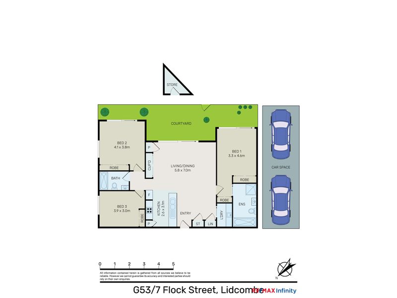 G53 / 7 Flock Street, Lidcombe Floor Plan