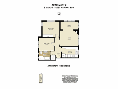 2 / 5 Merlin Street, Neutral Bay