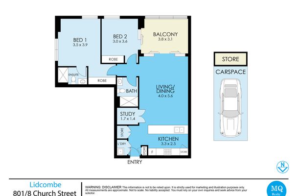 801 / 8 Church Street, Lidcombe