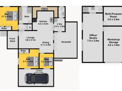 1 Red Street, Pomona