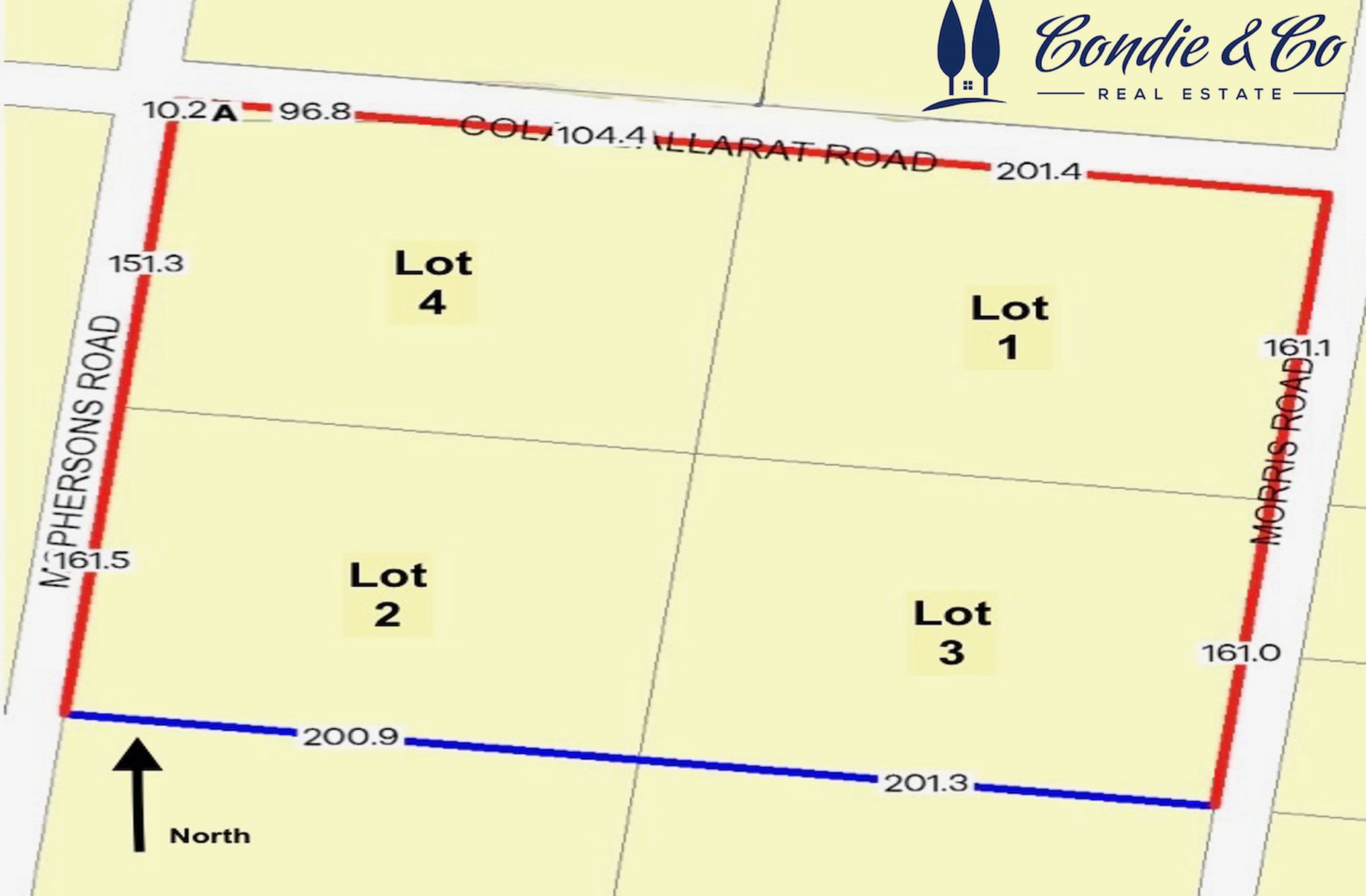 Lot 1, 2, 3 &, 4 COLAC-BALLARAT ROAD, Rokewood
