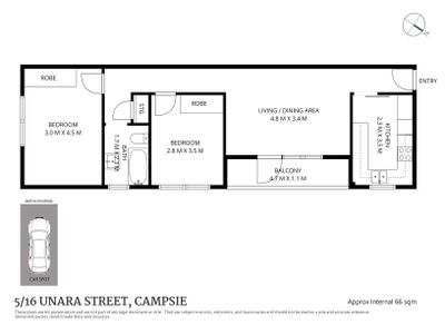 5 / 16 Unara Street, Campsie