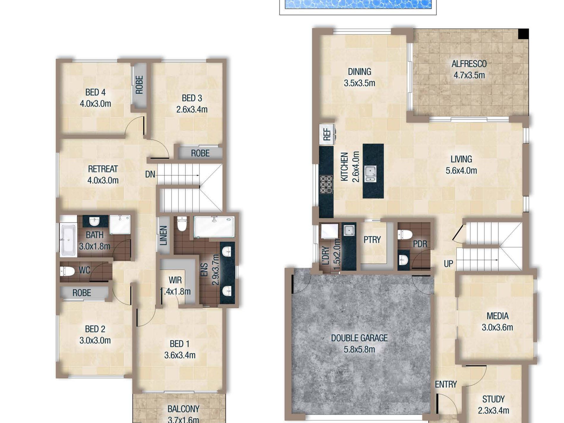 53 Newry Street, Mountain Creek Floor Plan