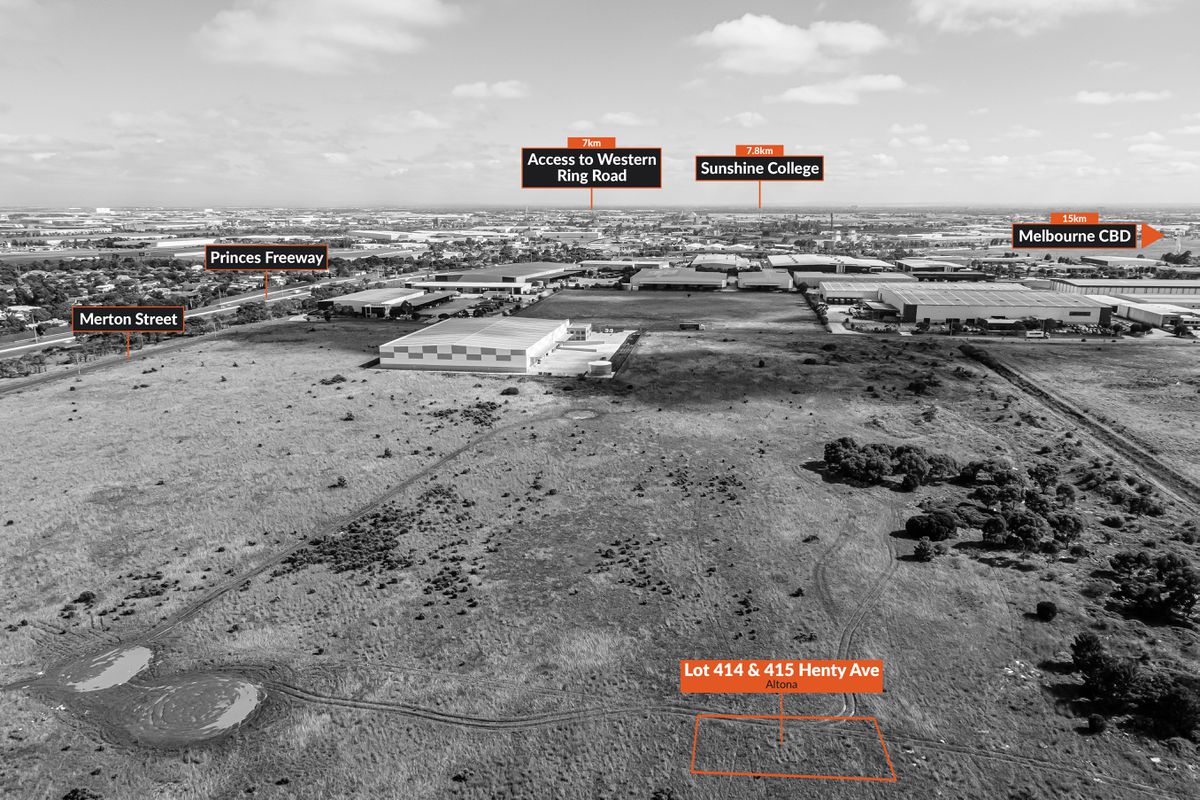 Lot 414 & 415 Henty Avenue, Altona